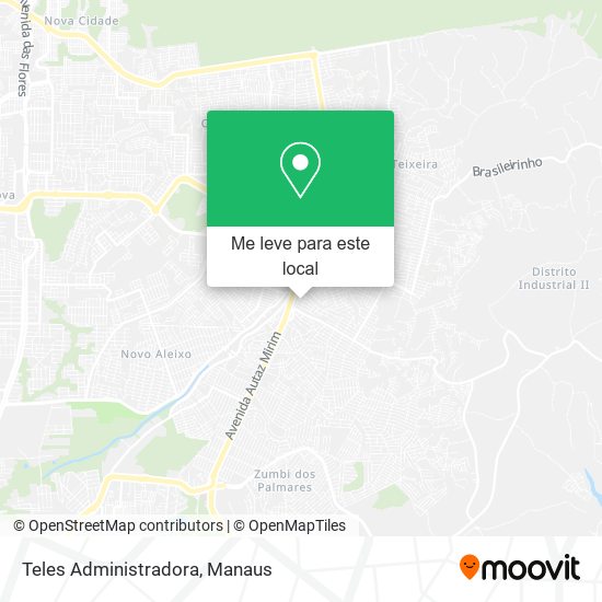 Teles Administradora mapa