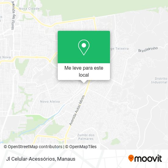 Jl Celular-Acessórios mapa