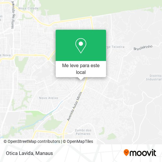 Otica Lavida mapa