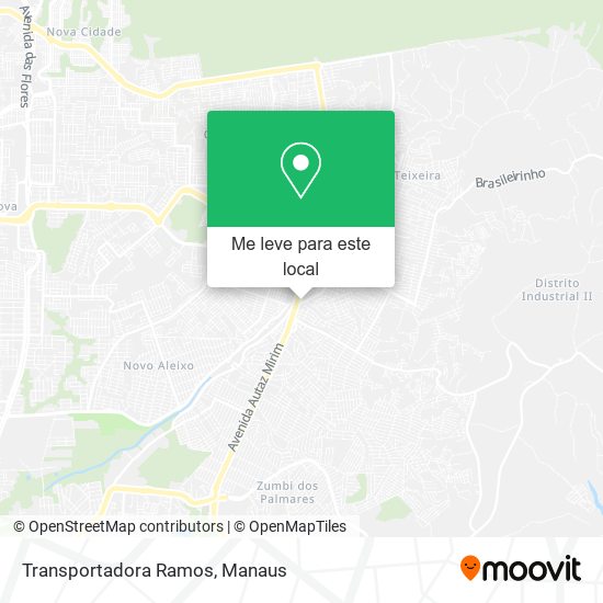 Transportadora Ramos mapa