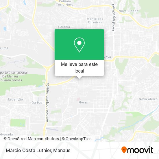 Márcio Costa Luthier mapa