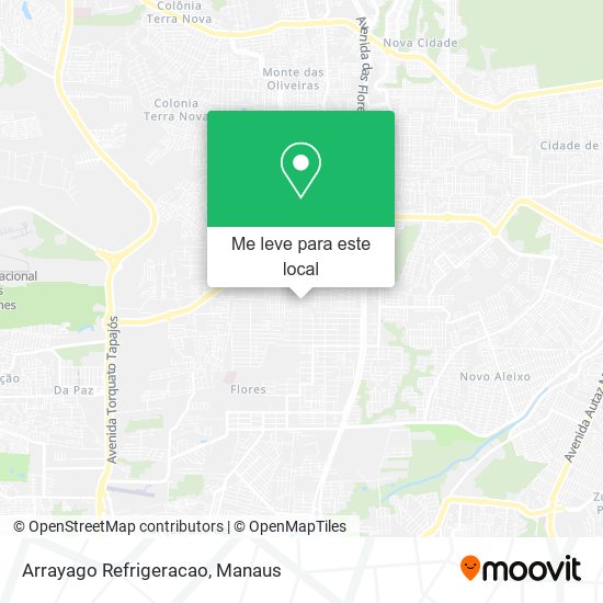 Arrayago Refrigeracao mapa