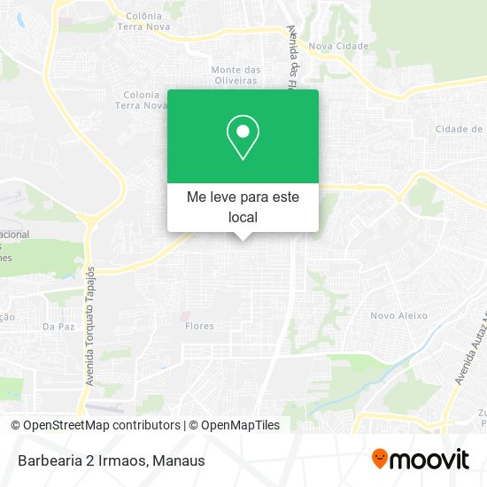 Barbearia 2 Irmaos mapa