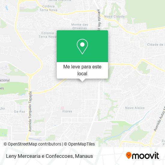 Leny Mercearia e Confeccoes mapa