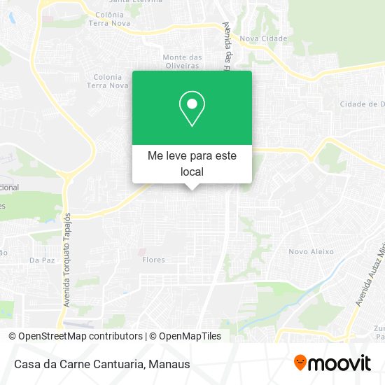 Casa da Carne Cantuaria mapa