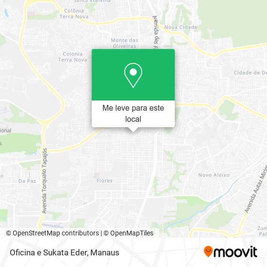 Oficina e Sukata Eder mapa