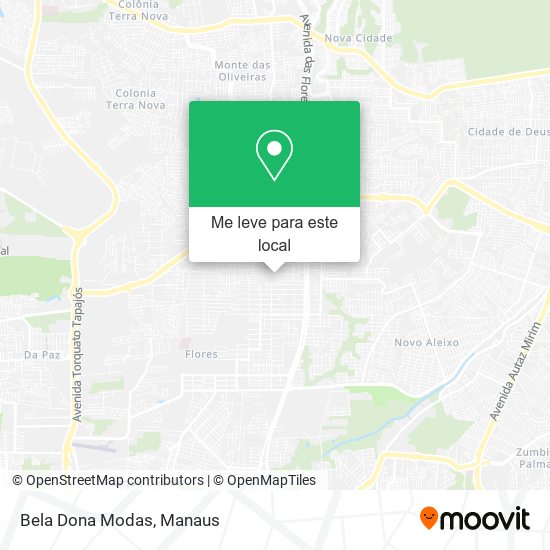 Bela Dona Modas mapa