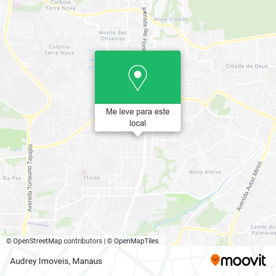 Audrey Imoveis mapa