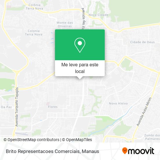 Brito Representacoes Comerciais mapa