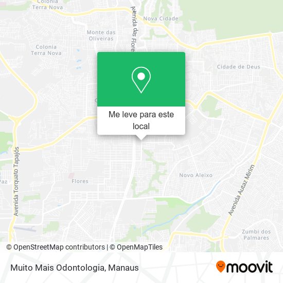 Muito Mais Odontologia mapa