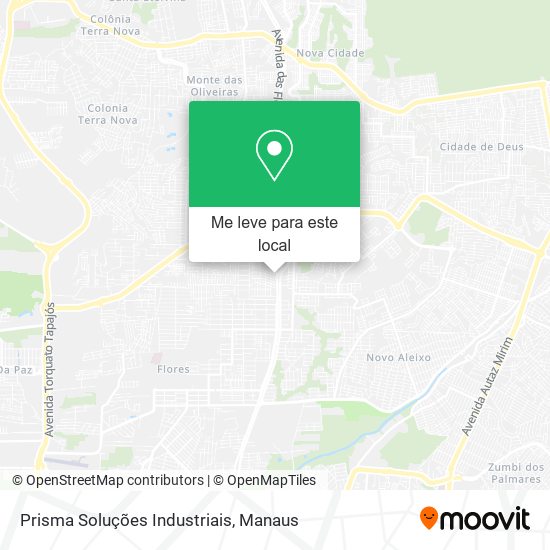 Prisma Soluções Industriais mapa