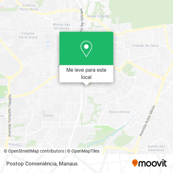 Postop Conveniência mapa