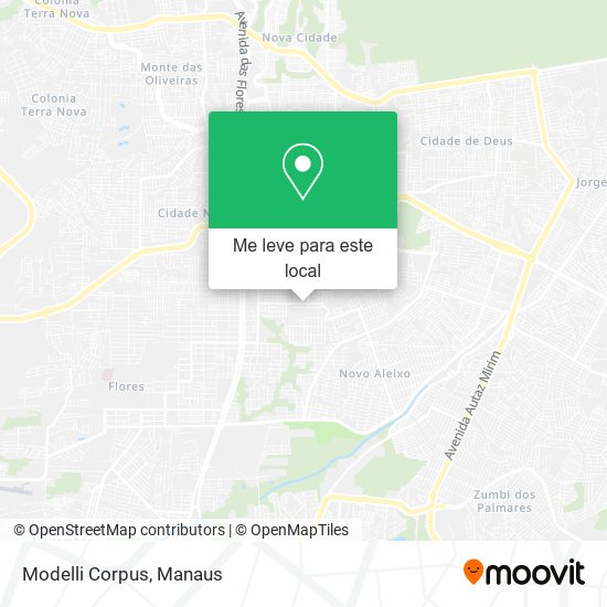 Modelli Corpus mapa