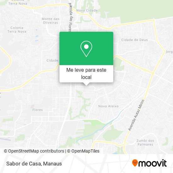 Sabor de Casa mapa