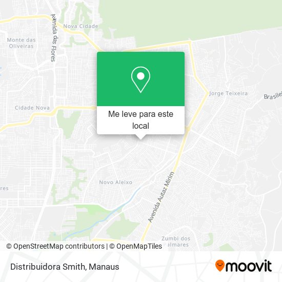 Distribuidora Smith mapa