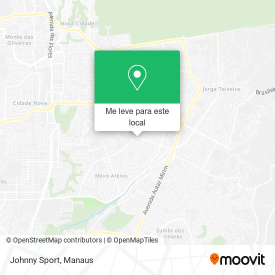 Johnny Sport mapa