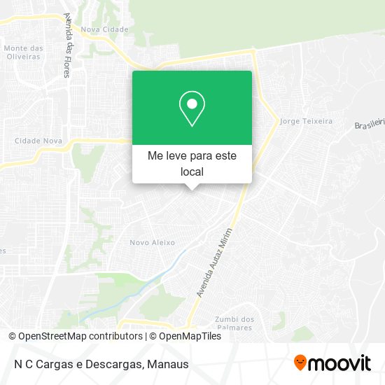 N C Cargas e Descargas mapa