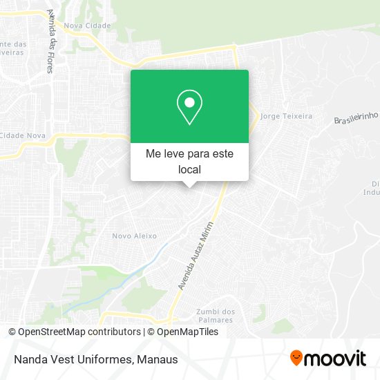 Nanda Vest Uniformes mapa