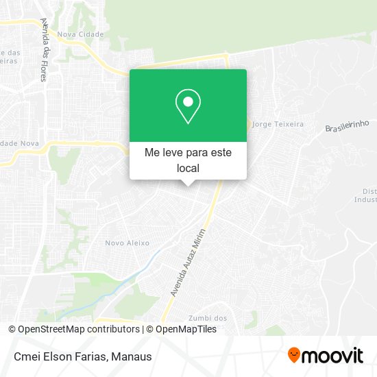 Cmei Elson Farias mapa