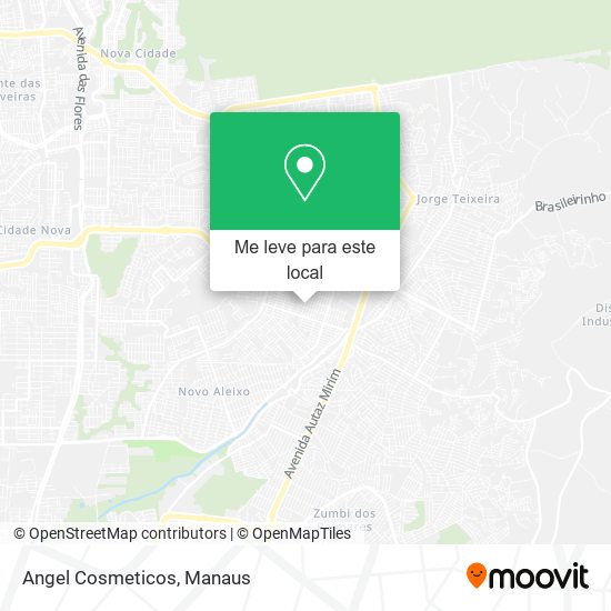Angel Cosmeticos mapa