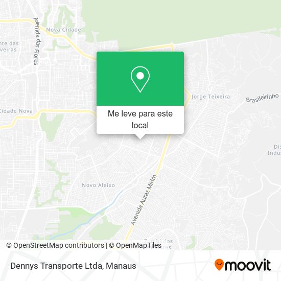 Dennys Transporte Ltda mapa