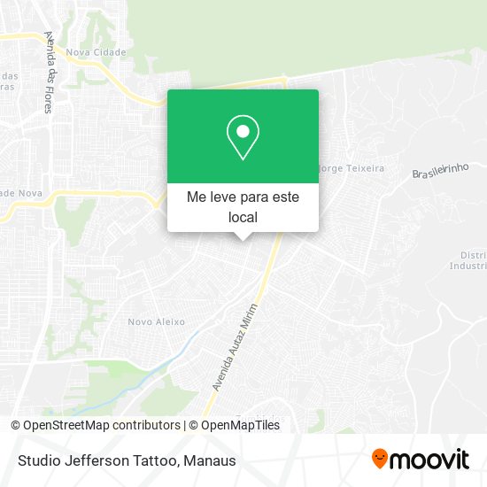 Studio Jefferson Tattoo mapa