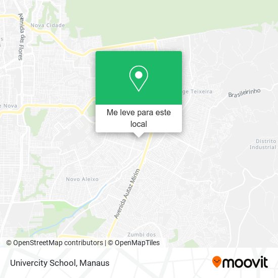Univercity School mapa