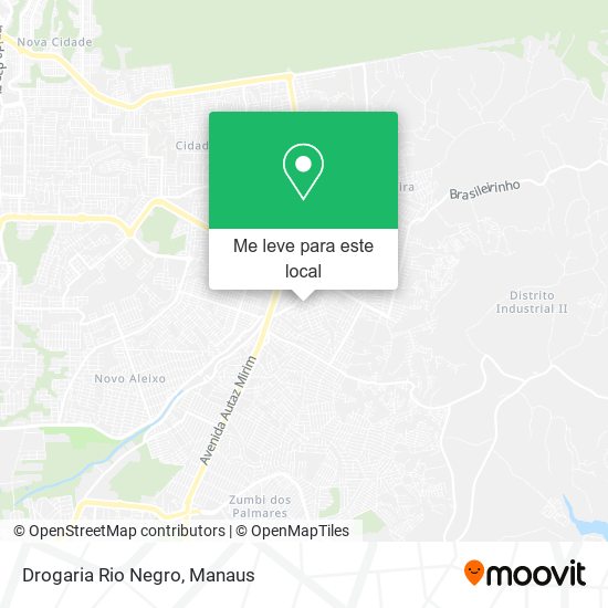 Drogaria Rio Negro mapa