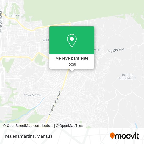 Malenamartins mapa