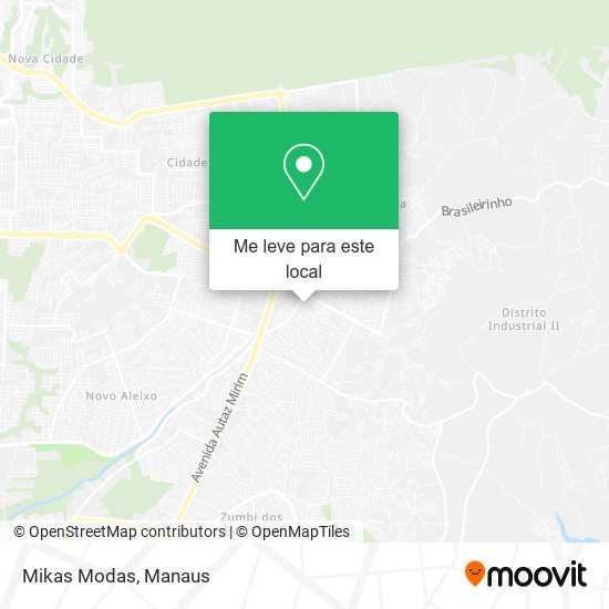 Mikas Modas mapa