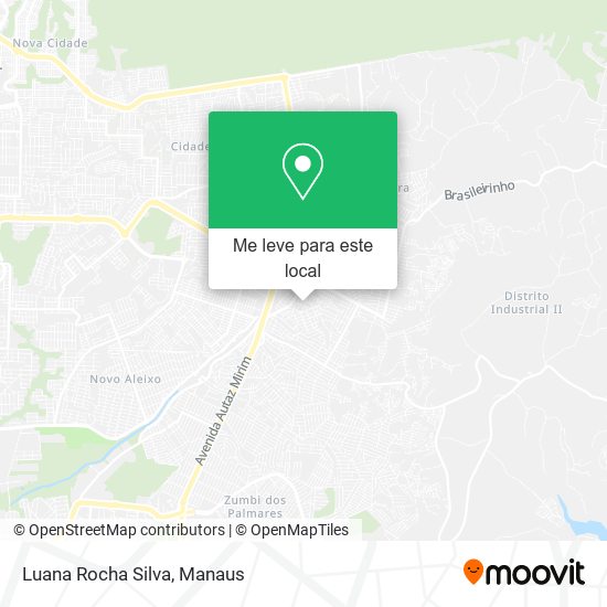 Luana Rocha Silva mapa