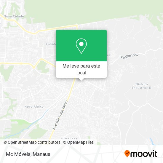 Mc Móveis mapa