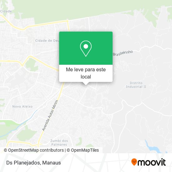 Ds Planejados mapa