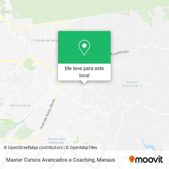 Master Cursos Avancados e Coaching mapa