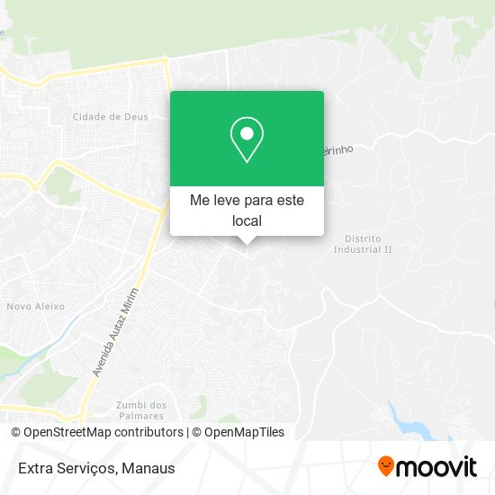 Extra Serviços mapa