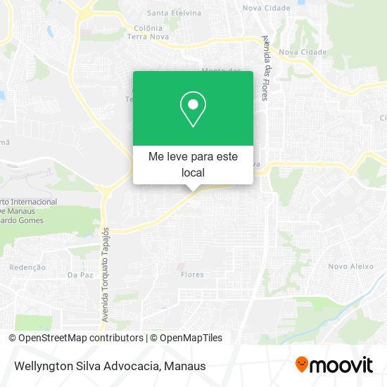 Wellyngton Silva Advocacia mapa