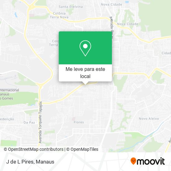 J de L Pires mapa