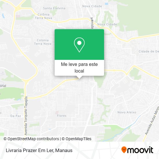 Livraria Prazer Em Ler mapa