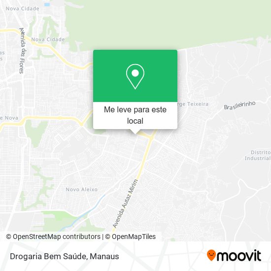 Drogaria Bem Saúde mapa