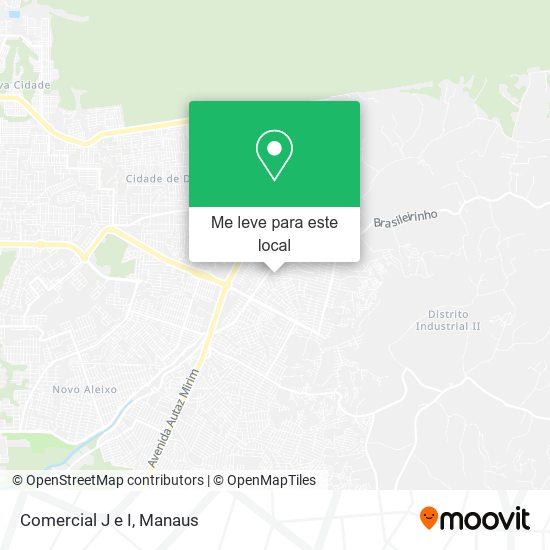 Comercial J e I mapa