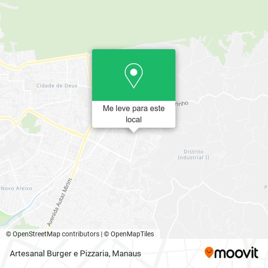 Artesanal Burger e Pizzaria mapa