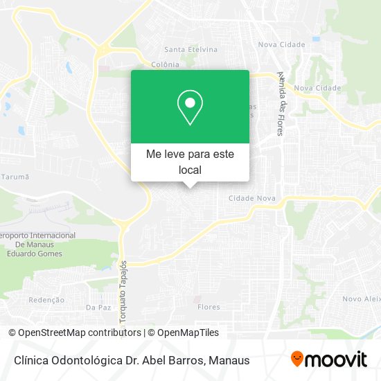 Clínica Odontológica Dr. Abel Barros mapa