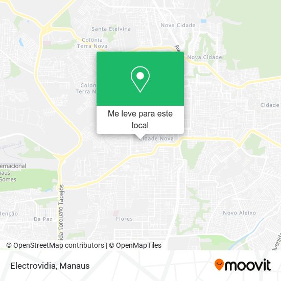 Electrovidia mapa