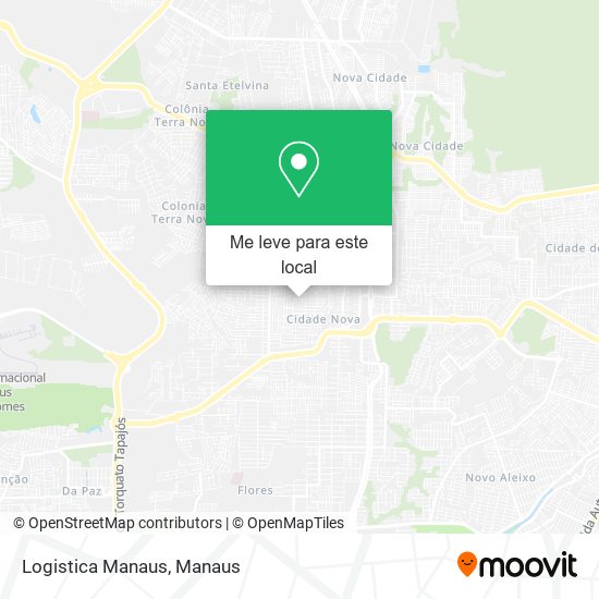 Logistica Manaus mapa