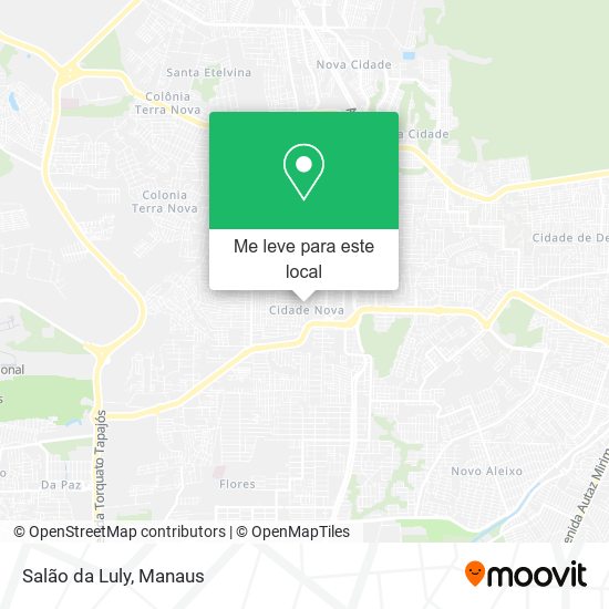 Salão da Luly mapa