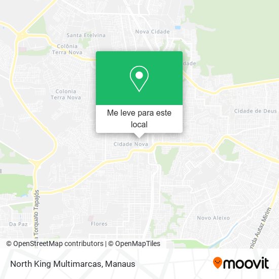 North King Multimarcas mapa