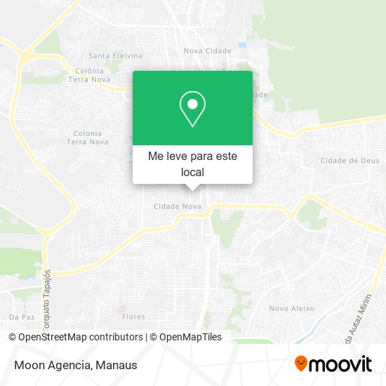 Moon Agencia mapa