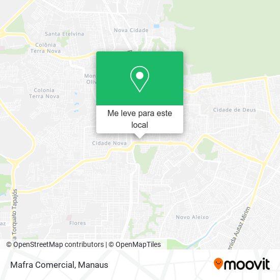 Mafra Comercial mapa