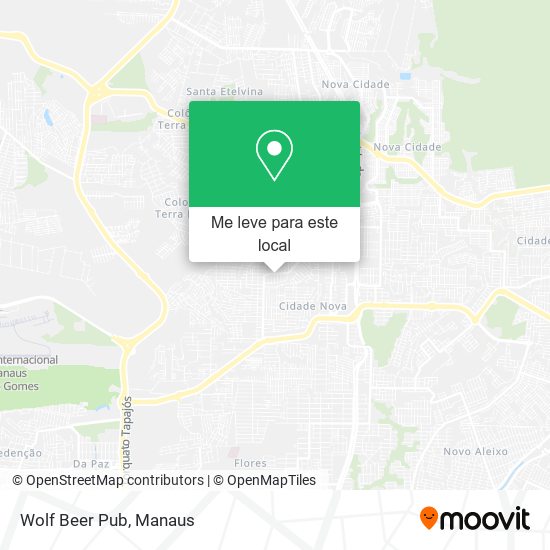 Wolf Beer Pub mapa