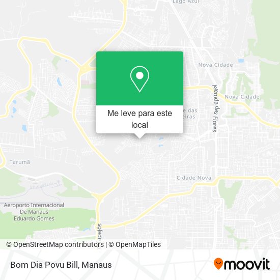 Bom Dia Povu Bill mapa